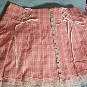 Unknown brand Lolita Pink Goth or barbie skirt